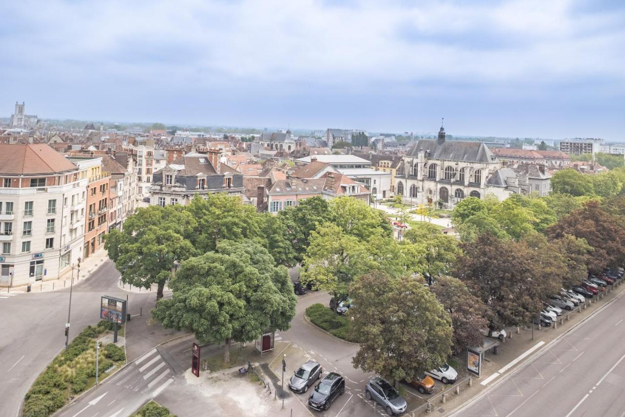 Evasion Urbaine - Vue Panoramique - Proche Gare Troyes Exterior foto